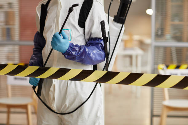 Professional Biohazard technician working in Avila Beach, CA
